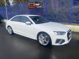 AUDI A4 35 TFSI S LINE S TRONIC ROADSIDE MOTORS ARMAGH AUTOMATIC 2.0 PETROL...