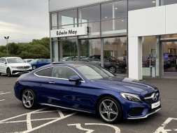 MERCEDES C CLASS 2.0 C 200 AMG LINE PREMIUM PLUS COUPE EDWIN MAY COLERAINE AUTOMATIC...