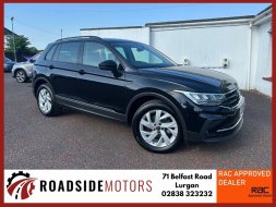 VOLKSWAGEN TIGUAN 2.0 LIFE TDI AUTOMATIC, ONLY 9,000 MILES ROADSIDE MOTORS LURGAN AUTOMATIC 2.0...